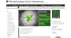 Desktop Screenshot of holzconsulting.de