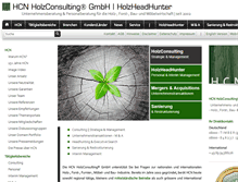 Tablet Screenshot of holzconsulting.de